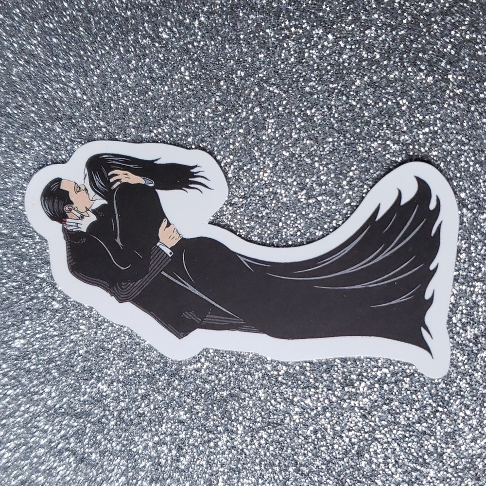 10/$10 ADDAMS FAMILY waterproof sticker Horror